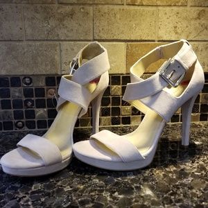 Michael Kors Crisscross Strappy Heels